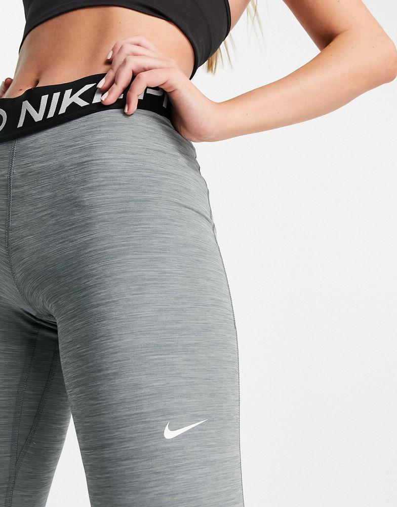 Nike Training Pro 365 leggings in grey商品第3张图片规格展示