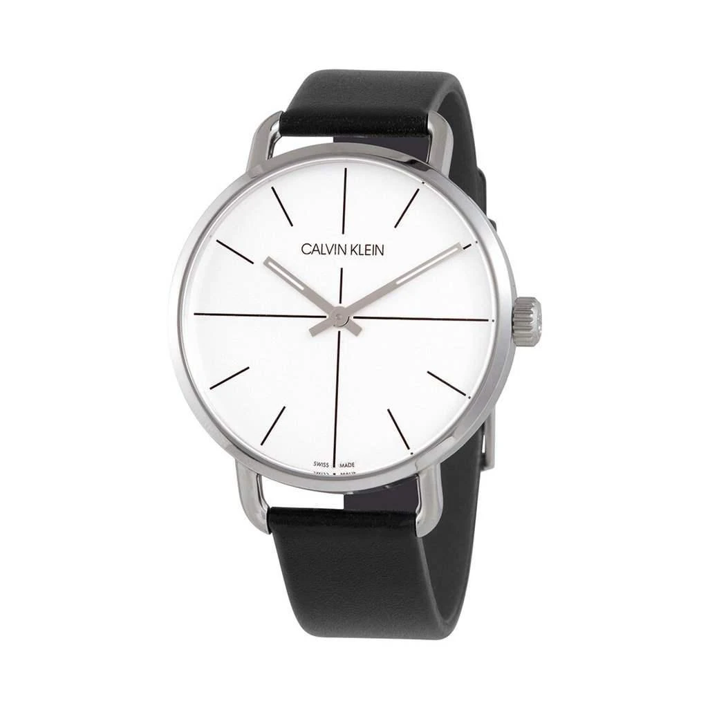 商品Calvin Klein|Calvin Klein Quartz Leather Strap Watches,价格¥762,第1张图片