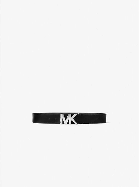 商品Michael Kors|Reversible Logo and Leather Waist Belt,价格¥214-¥501,第2张图片详细描述