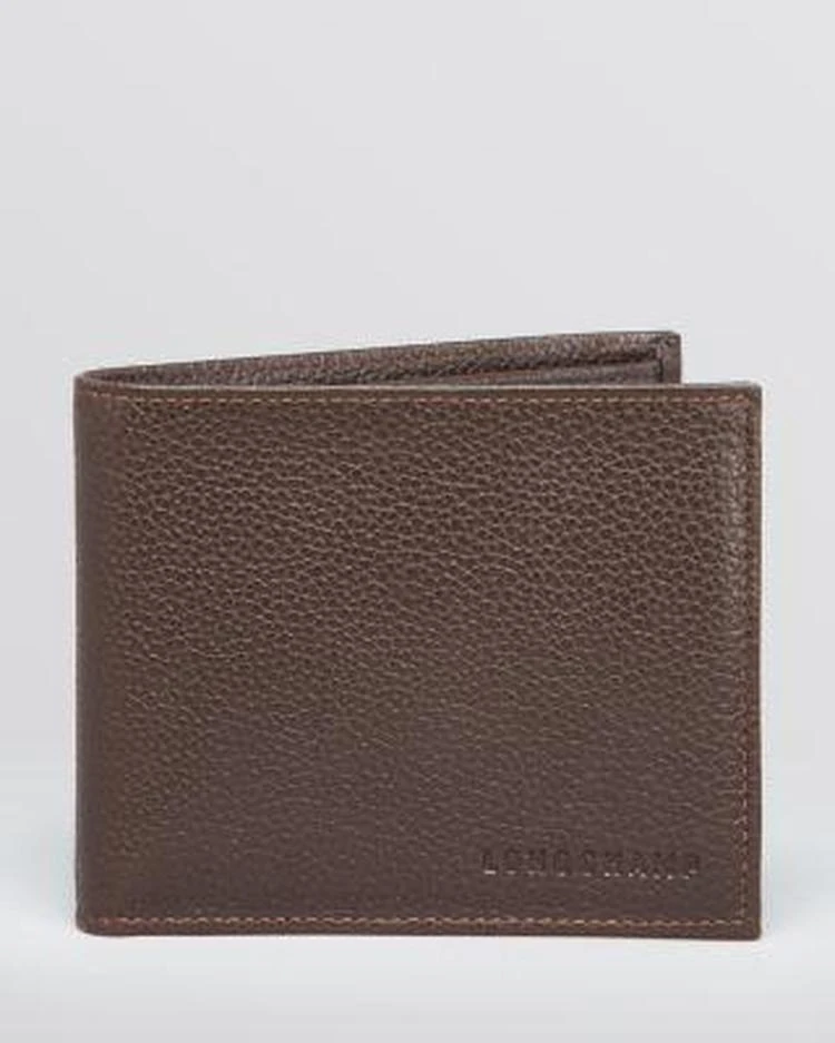 商品Longchamp|Le Foulonne Bi-Fold Wallet with Coin Pouch 钱包,价格¥1186,第1张图片