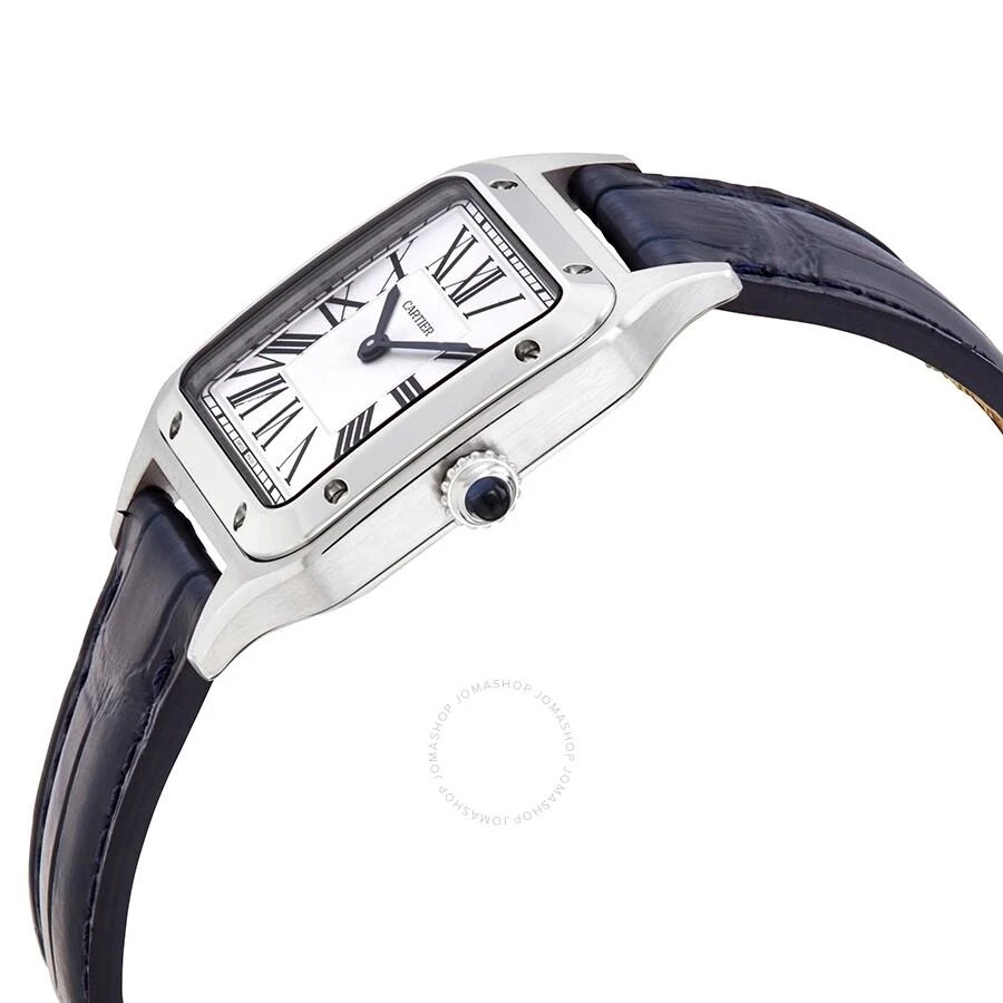 商品Cartier|Santos-Dumont Small Model Quartz Silver Dial Ladies Watch WSSA0023,价格¥29732,第2张图片详细描述