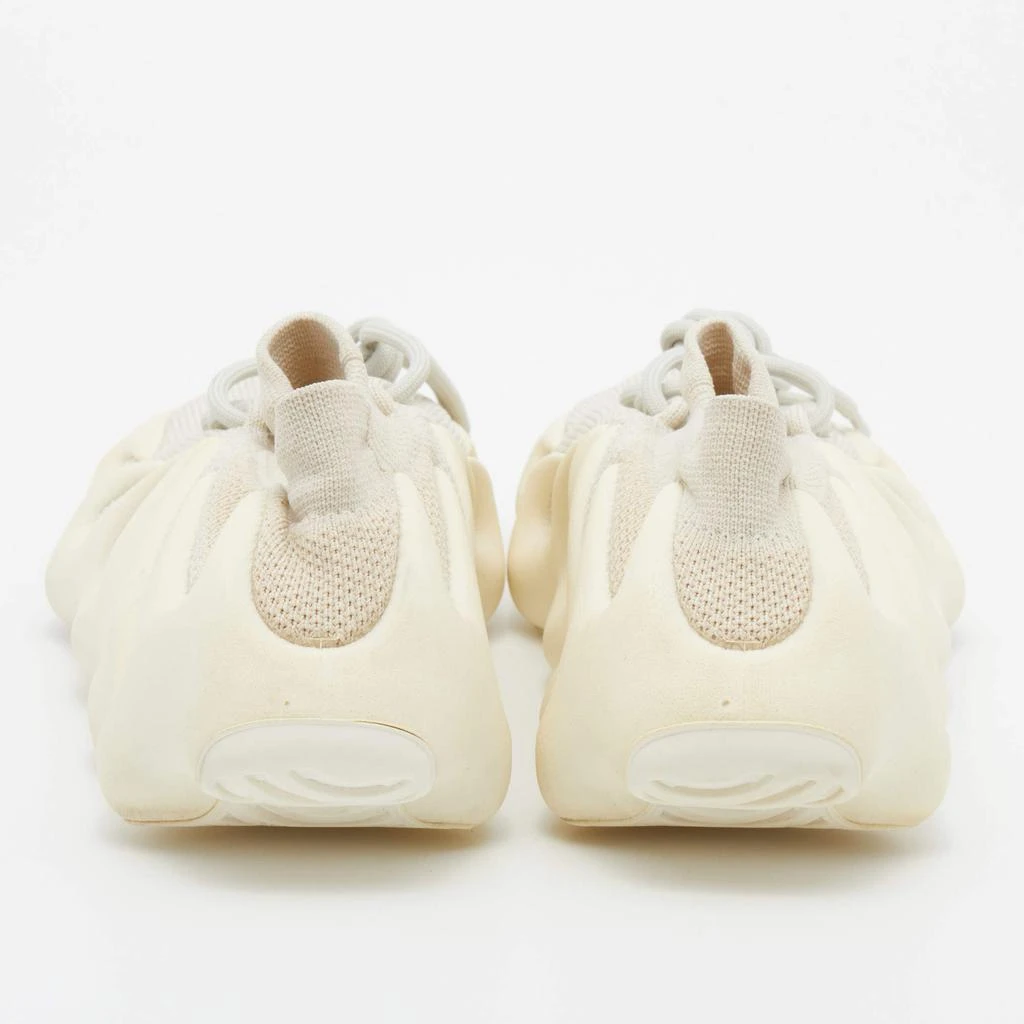商品[二手商品] YEEZY|Yeezy x Adidas White Stretch Knit Fabric Yeezy 450 Cloud White Sneakers Size 42 2/3,价格¥1176,第5张图片详细描述