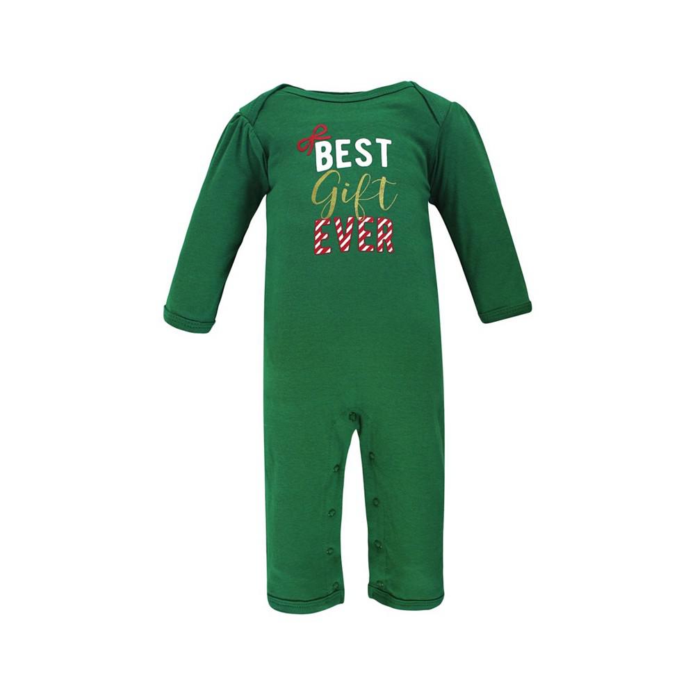 Baby Girls and Boys Christmas Cotton Coveralls, Pack of 3商品第4张图片规格展示