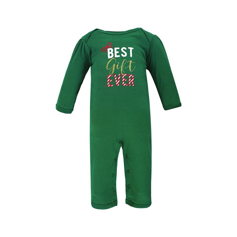 商品Hudson|Baby Girls and Boys Christmas Cotton Coveralls, Pack of 3,价格¥166,第4张图片详细描述