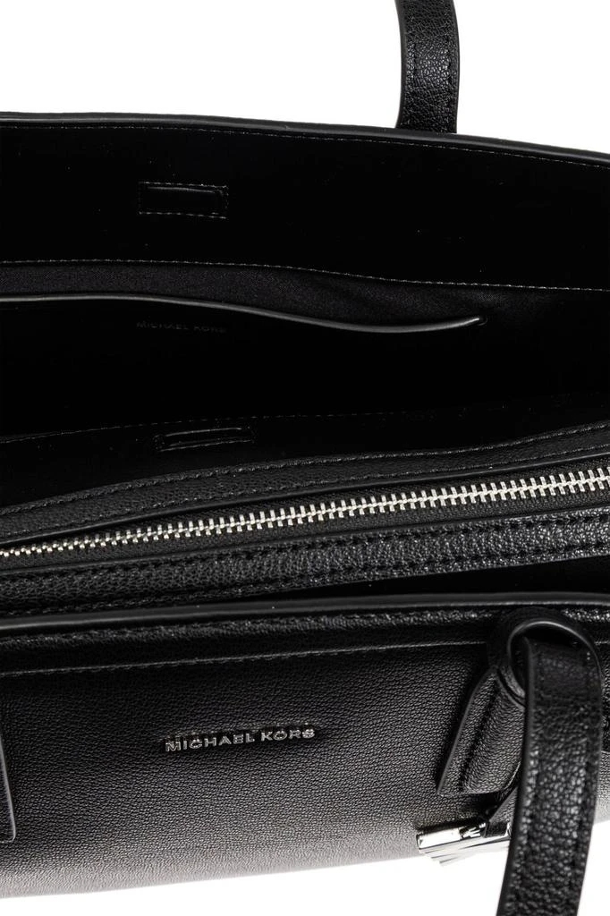 商品Michael Kors|Michael Michael Kors Laila Medium Pebbled Leather Tote Bag,价格¥2410,第5张图片详细描述