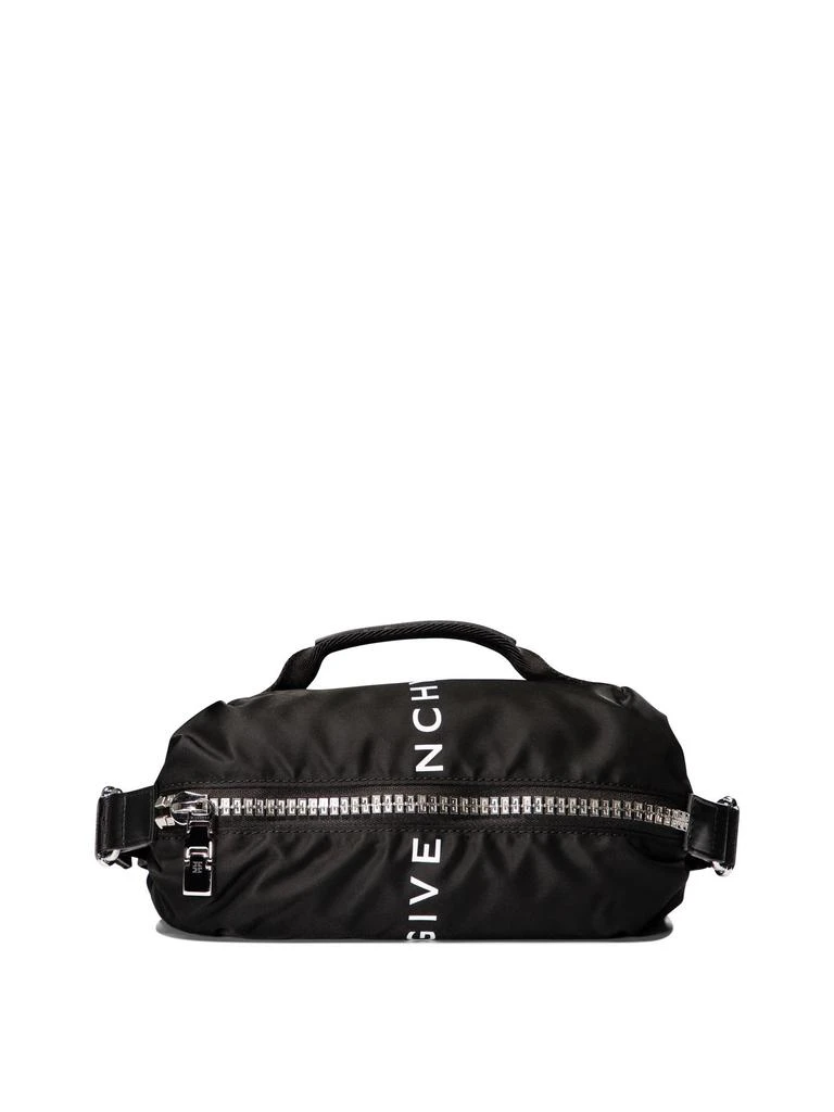 商品Givenchy|G-Zip Belt Bags & Body Bags Black,价格¥6324,第1张图片