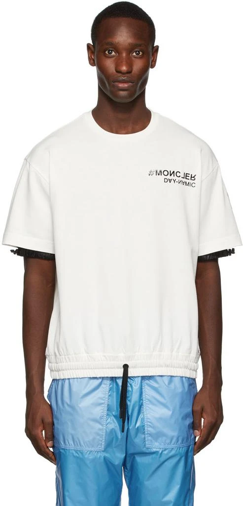 商品Moncler|白色徽标 T 恤,价格¥4852,第1张图片