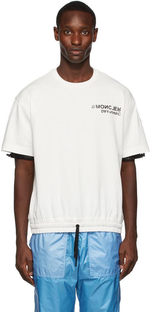 商品Moncler|白色徽标 T 恤,价格¥4541,第1张图片
