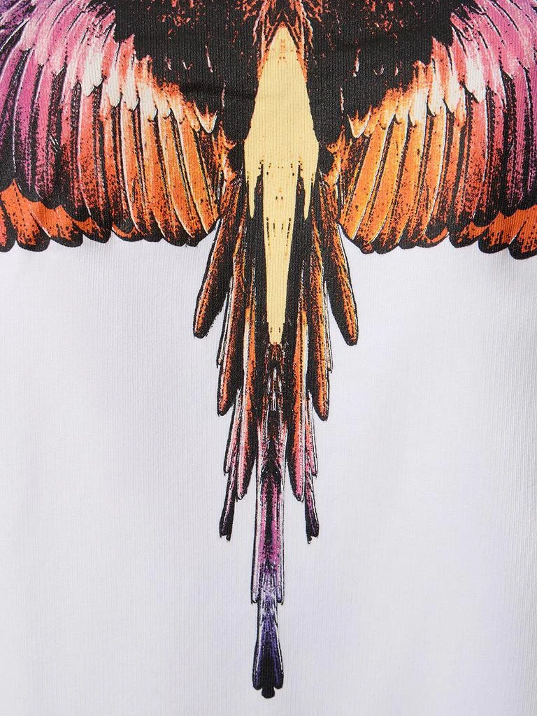 商品Marcelo Burlon|Icon Wings Print Cotton Hoodie,价格¥3023,第3张图片详细描述