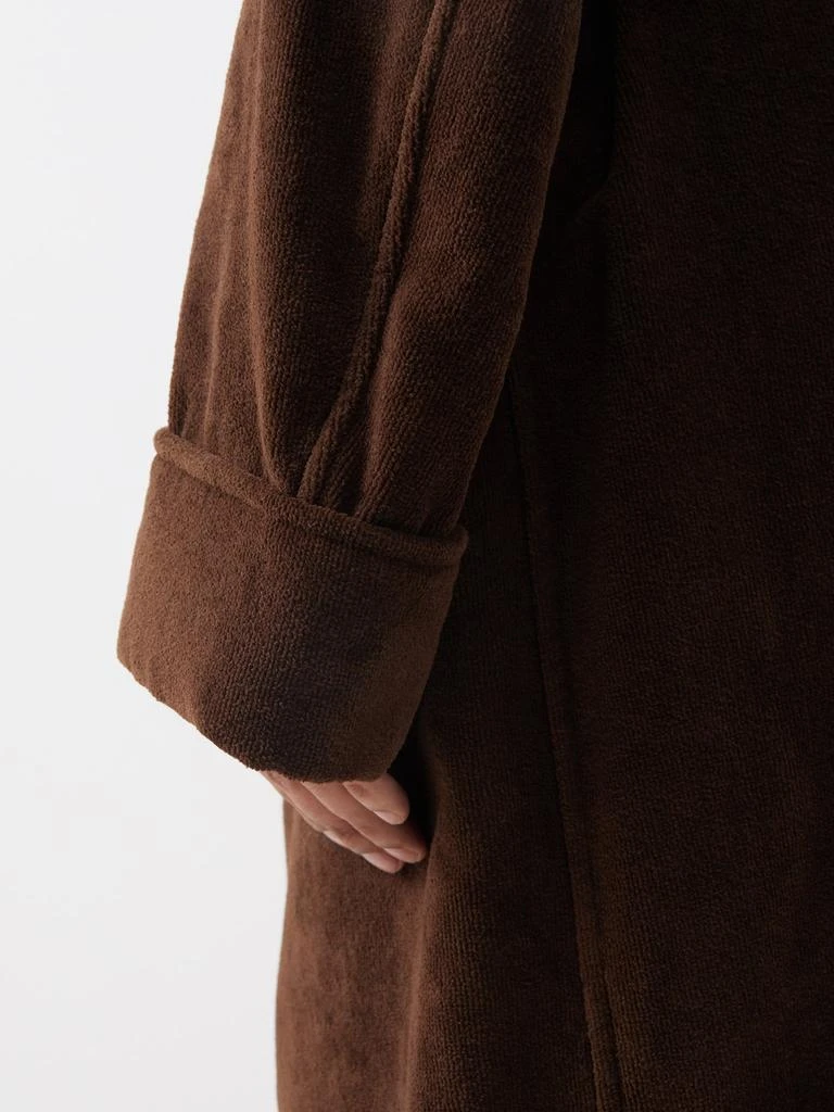 商品Tom Ford|Hooded cotton-terry bathrobe,价格¥4106,第3张图片详细描述