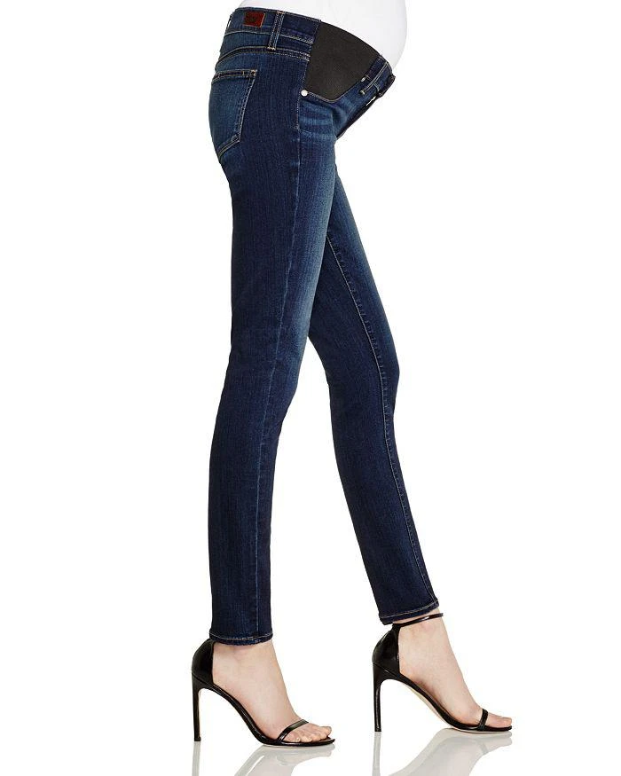 商品Paige|Denim Verdugo Mid Rise Skinny Maternity Jeans in Nottingham,价格¥566,第3张图片详细描述