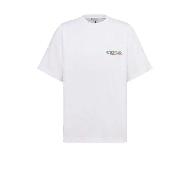 商品Dior|Dior 迪奥 男士白色棉质T恤,价格¥6819,第1张图片