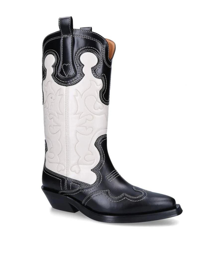 商品Ganni|Mid Shaft Western Boots 40,价格¥5390,第2张图片详细描述