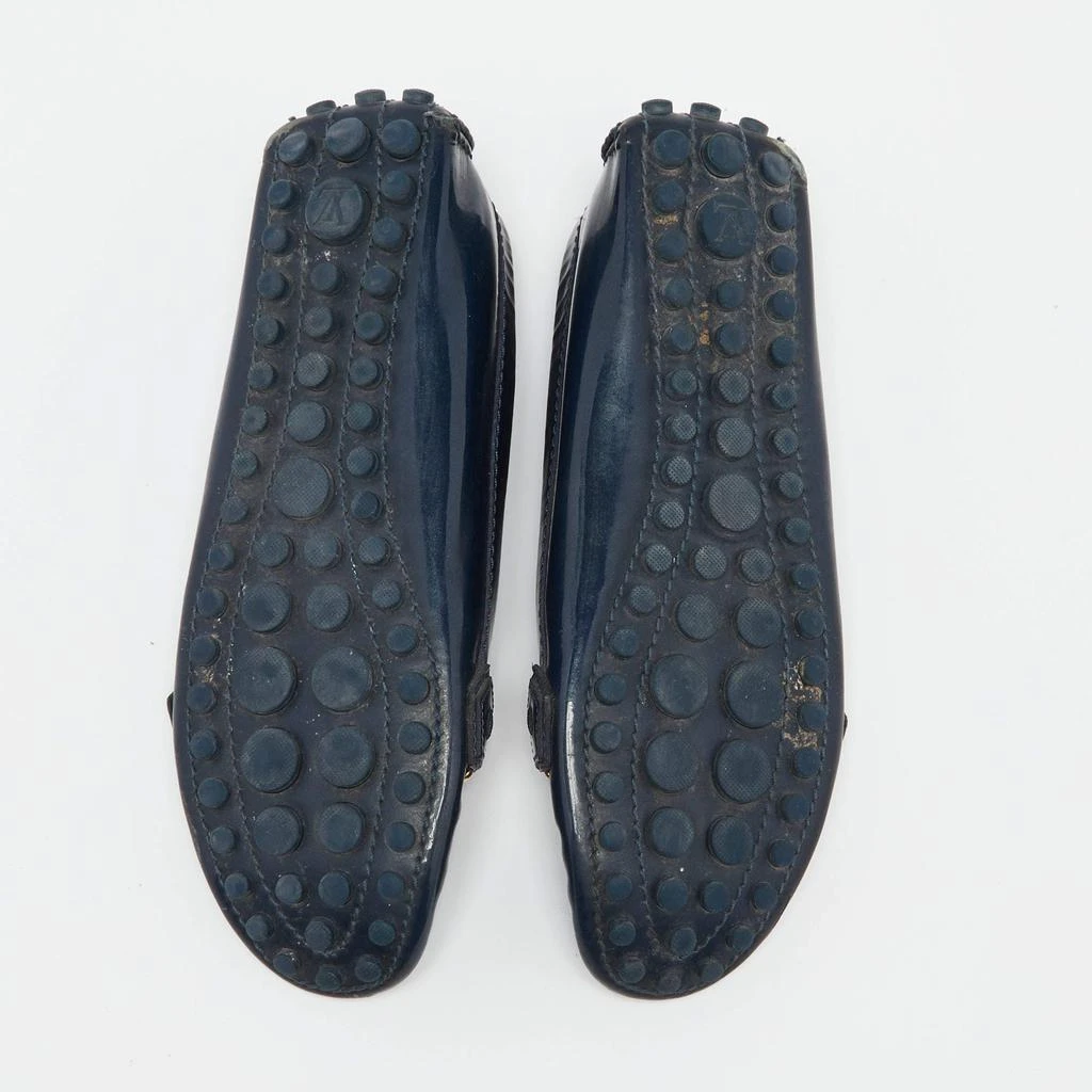 Louis Vuitton Midnight Blue Patent Leather Oxford Loafers Size 36.5 商品