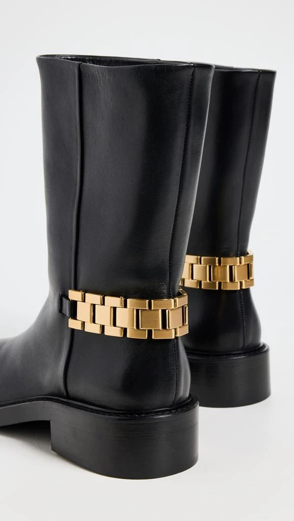 商品Victoria Beckham|Watch Chain Mid Calf Boots,价格¥2705,第3张图片详细描述