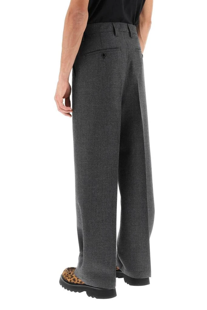 商品AMI|WIDE-LEG VIRGIN WOOL PANTS,价格¥1299,第4张图片详细描述