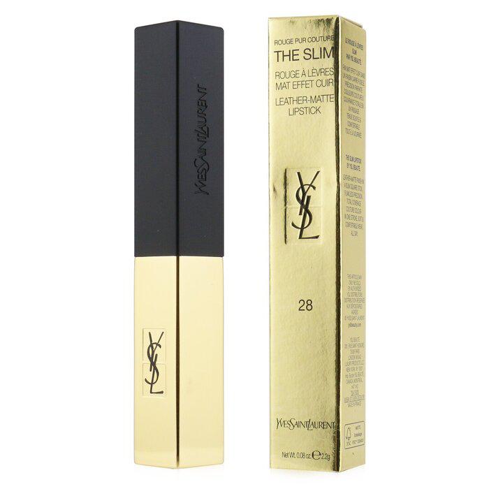 Yves Saint Laurent 细管纯口红 哑光唇膏(小金条) - # 28 True Chili -28 True Chili(2.2g/0.08oz)商品第1张图片规格展示