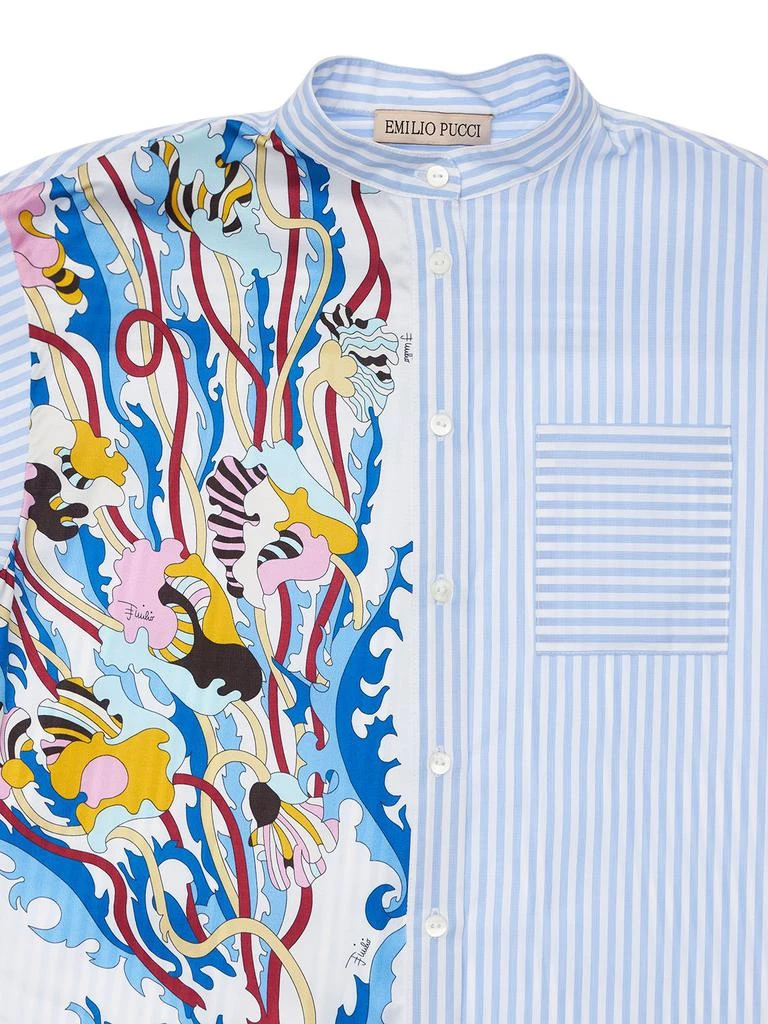 商品EMILIO PUCCI|Printed Cotton Poplin Shirt,价格¥2150,第1张图片详细描述