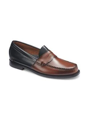 商品G.H. Bass|Larson Two-Tonede Moccasin Penny Loafers,价格¥875,第2张图片详细描述