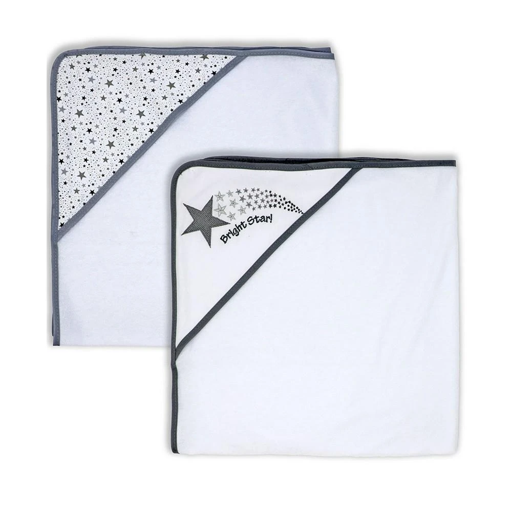 商品Tendertyme|Baby Boys and Girls Star Hooded Towel, 2 Piece Set,价格¥165,第1张图片