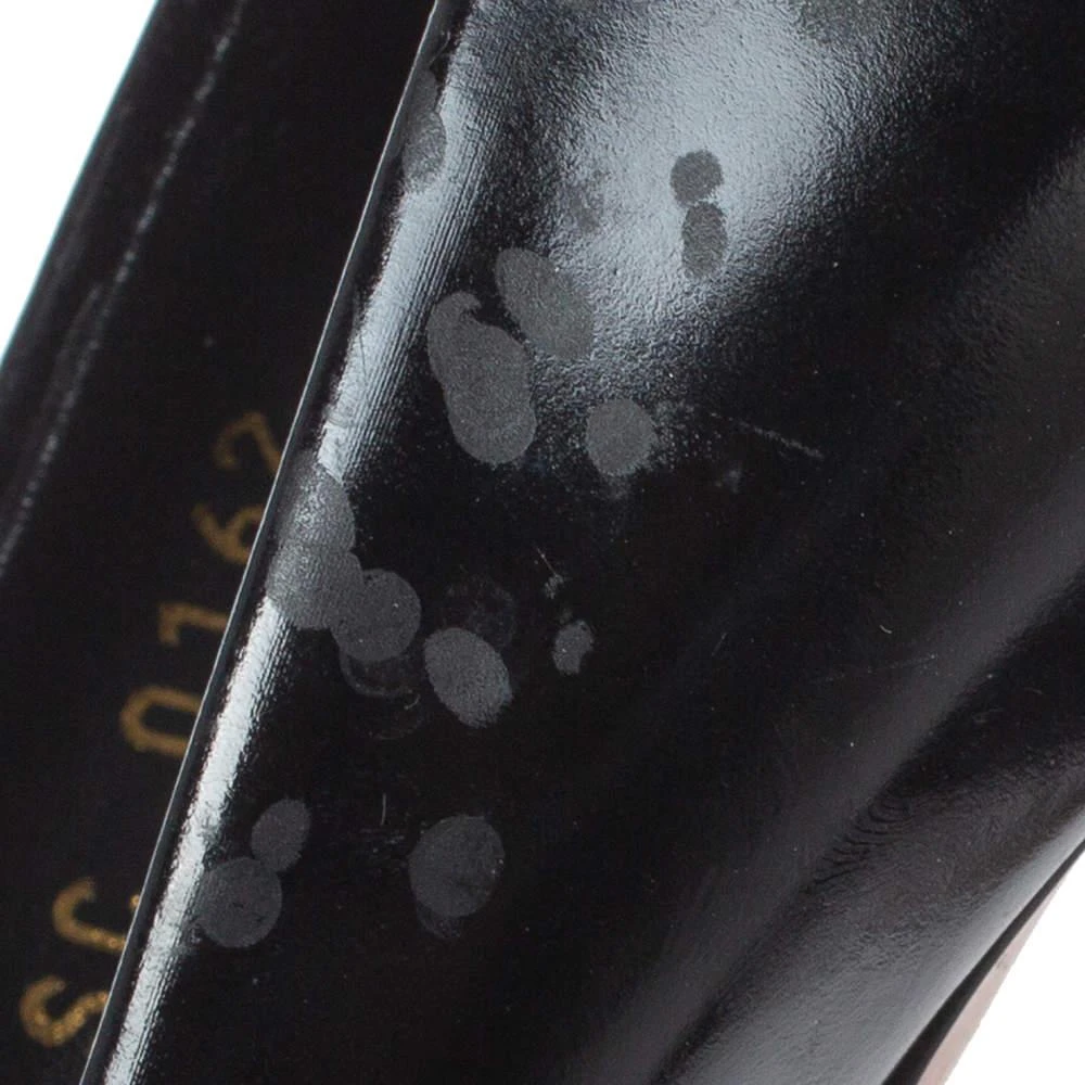 Louis Vuitton Black Leather Pointed Toe Pumps Size 36.5 商品