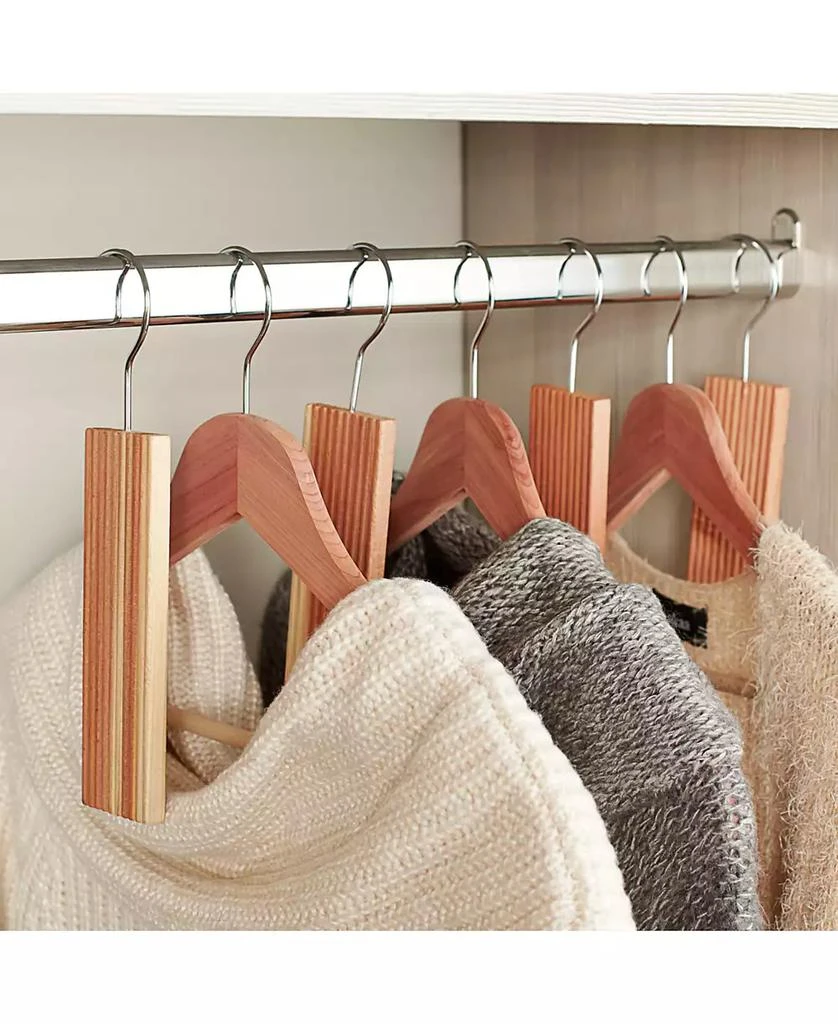 商品Household Essentials|Cedar Hang Up with Hooks, Lav,价格¥98,第4张图片详细描述