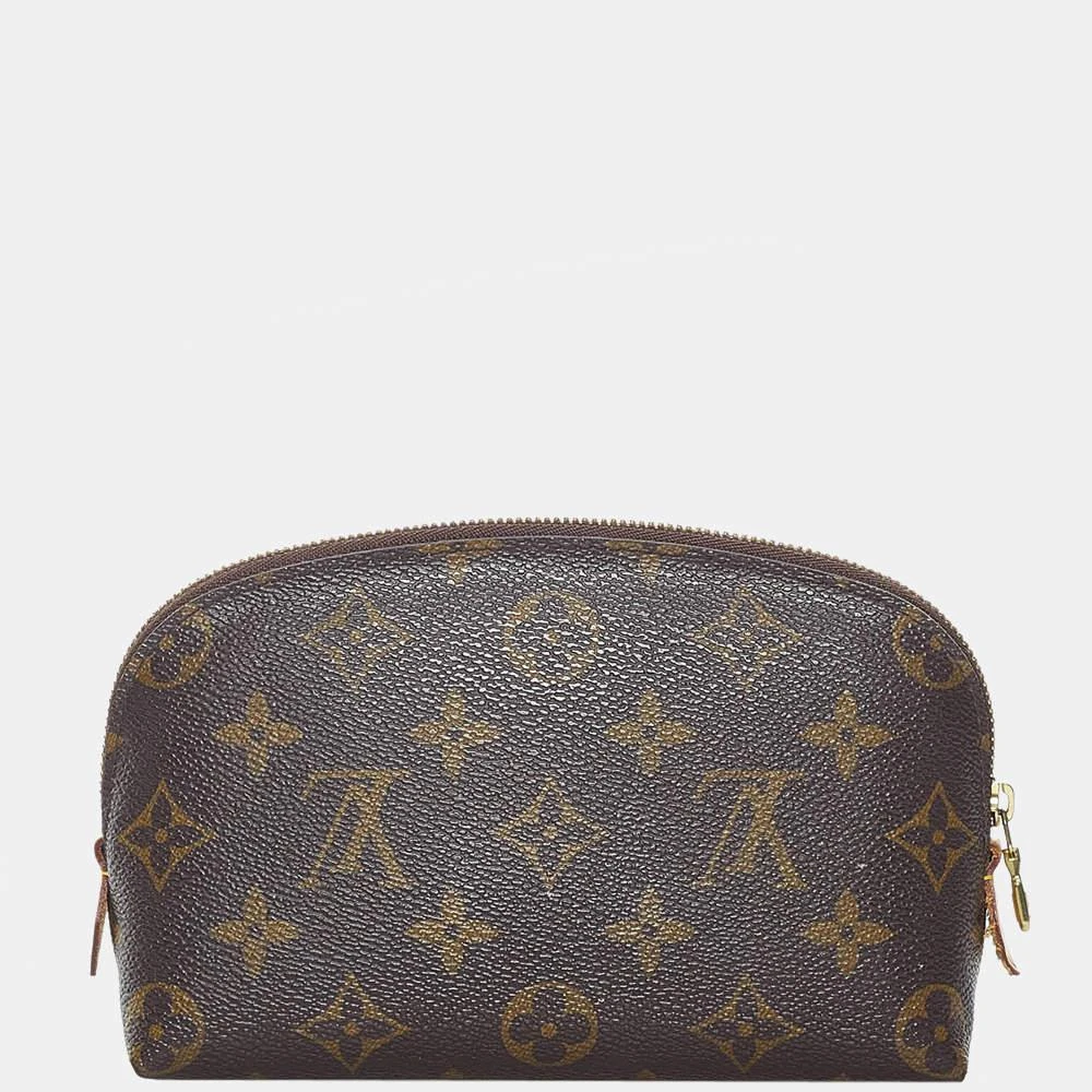 商品[二手商品] Louis Vuitton|Louis Vuitton Brown Monogram Cosmetic Pouch,价格¥4718,第3张图片详细描述