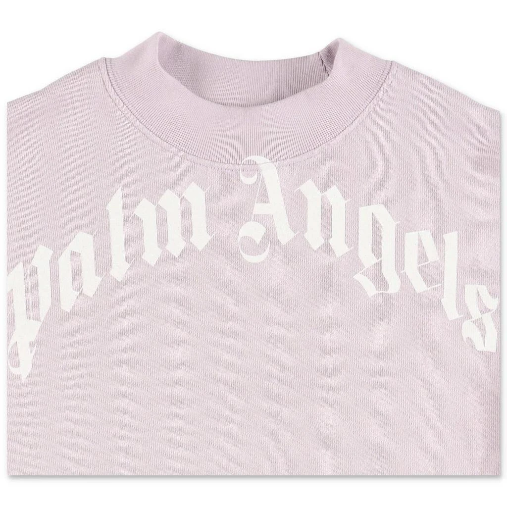 商品Palm Angels|Palm Angels Kids Logo Print Crewneck Sweatshirt,价格¥756,第3张图片详细描述