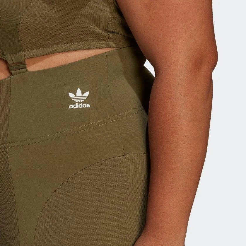 商品Adidas|Women's adidas Always Original Rib Two-in-One Tights (Plus Size),价格¥336,第5张图片详细描述