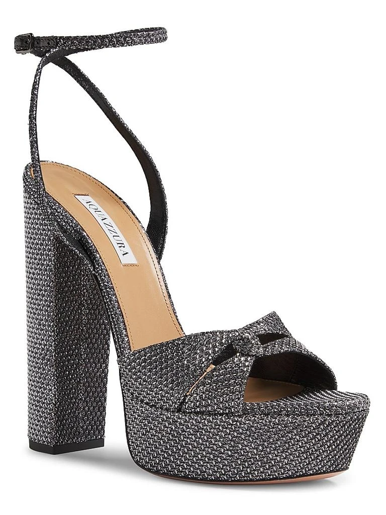 商品Aquazzura|Sinner Plateau 140MM Sandals,价格¥2827,第2张图片详细描述