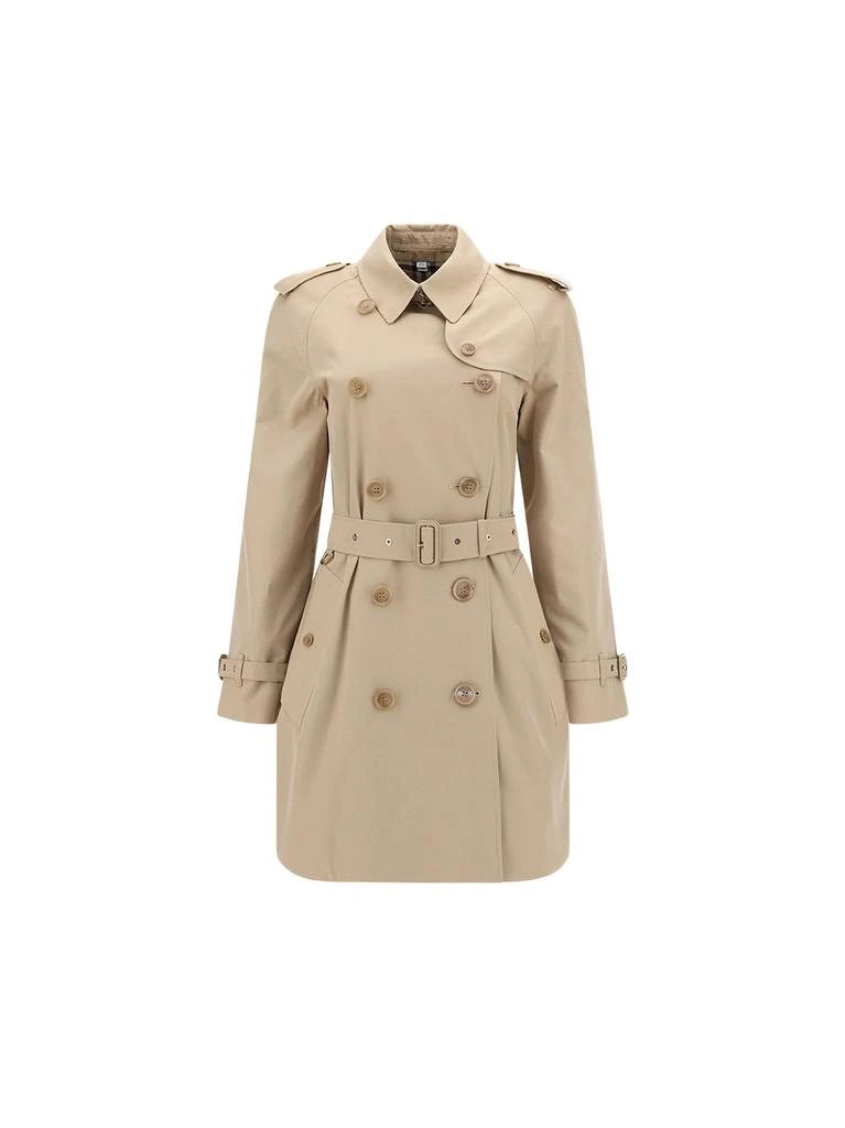 商品Burberry|Burberry women's beige other materials trench coat,价格¥11896,第1张图片