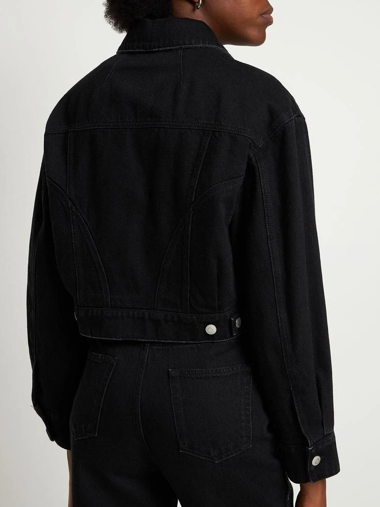 商品Alexander McQueen|Cotton Denim Jacket,价格¥17292,第2张图片详细描述