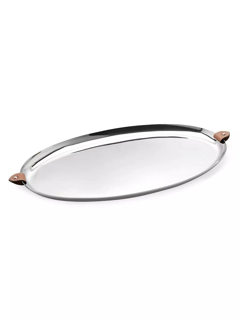 商品Ralph Lauren|Wyatt Stainless Steel Oval Serving Tray,价格¥1539,第1张图片