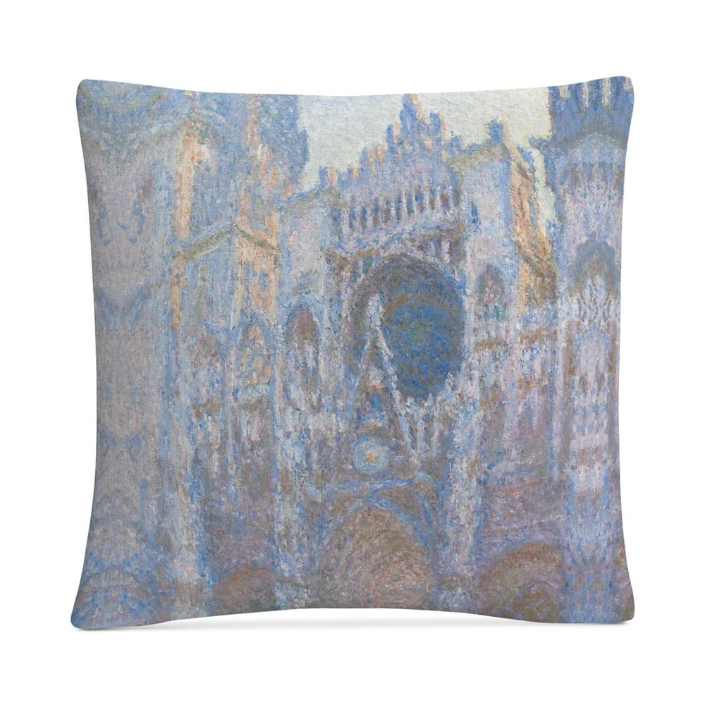 商品Baldwin|Claude Monet Rouen Catherdral West Façade 1894 Decorative Pillow, 16" x 16",价格¥250,第1张图片