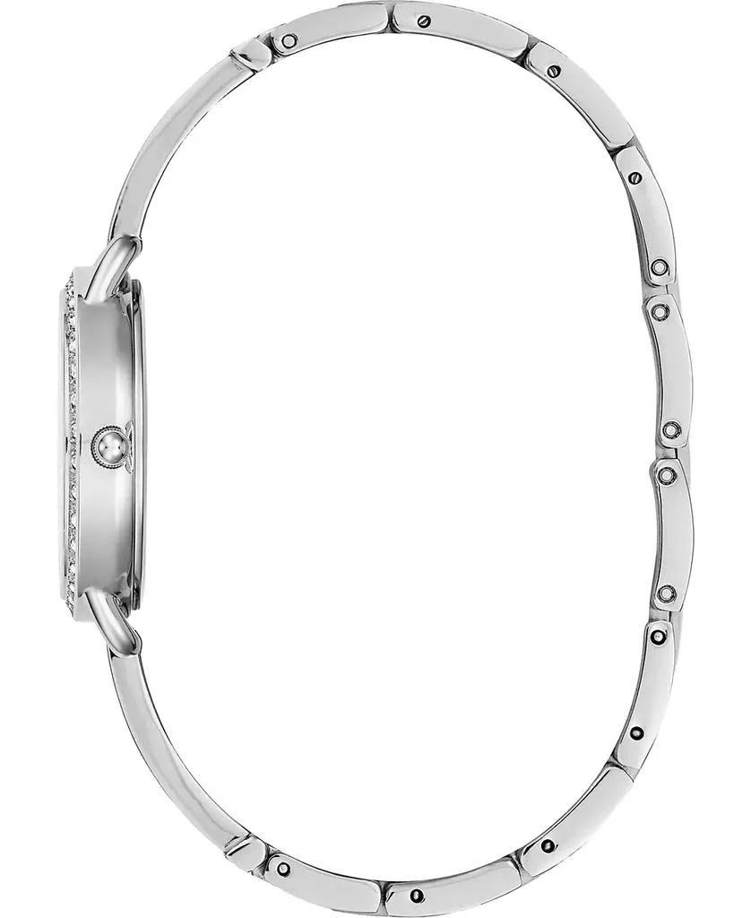 商品GUESS|Women's Stainless Steel Semi-Bangle Bracelet Watch 30mm,价格¥632,第2张图片详细描述
