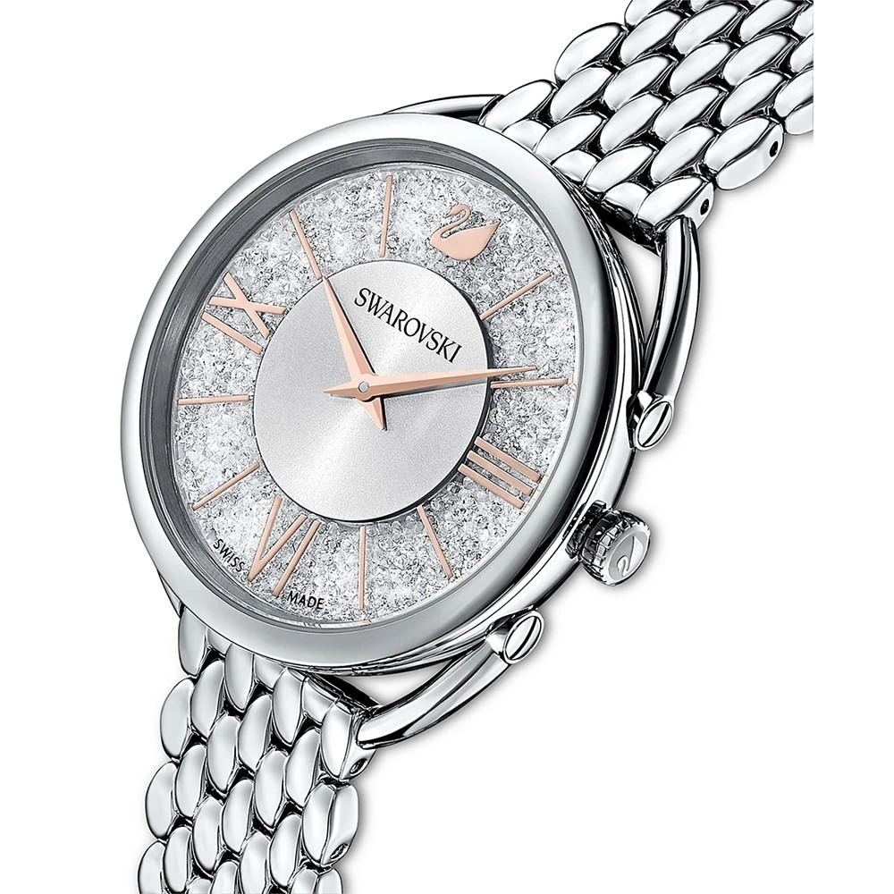 商品Swarovski|Women's Swiss Crystalline Glam Stainless Steel Bracelet Watch 35mm,价格¥3013,第5张图片详细描述