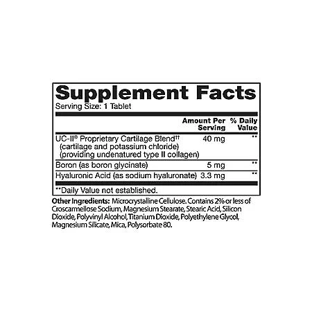 商品Member's Mark|Member's Mark Ultra Triple Action Joint Health Tablets, 125 ct.,价格¥204,第4张图片详细描述
