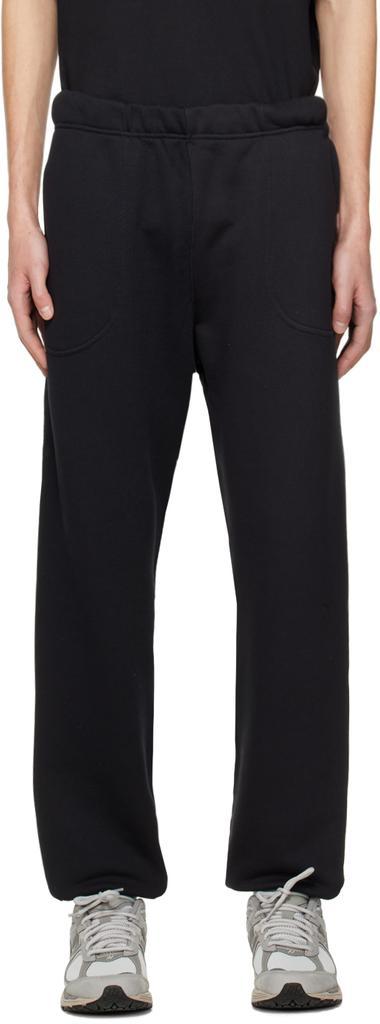 商品Calvin Klein|Black Relaxed-Fit Lounge Pants,价格¥427,第1张图片