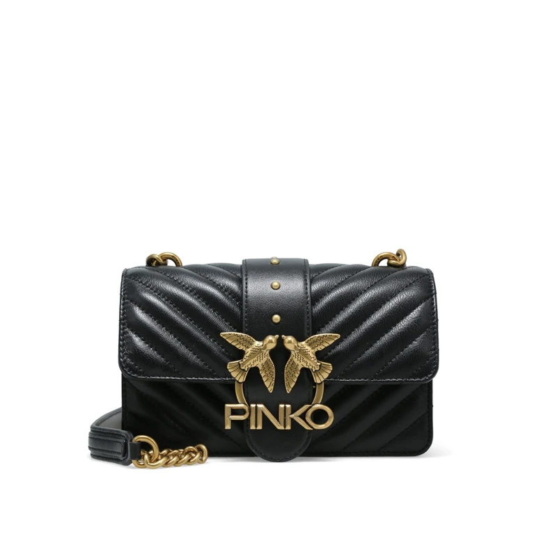 商品PINKO|品高21春夏定制款mini绗缝小香风款飞鸟燕子包,价格¥1688,第1张图片