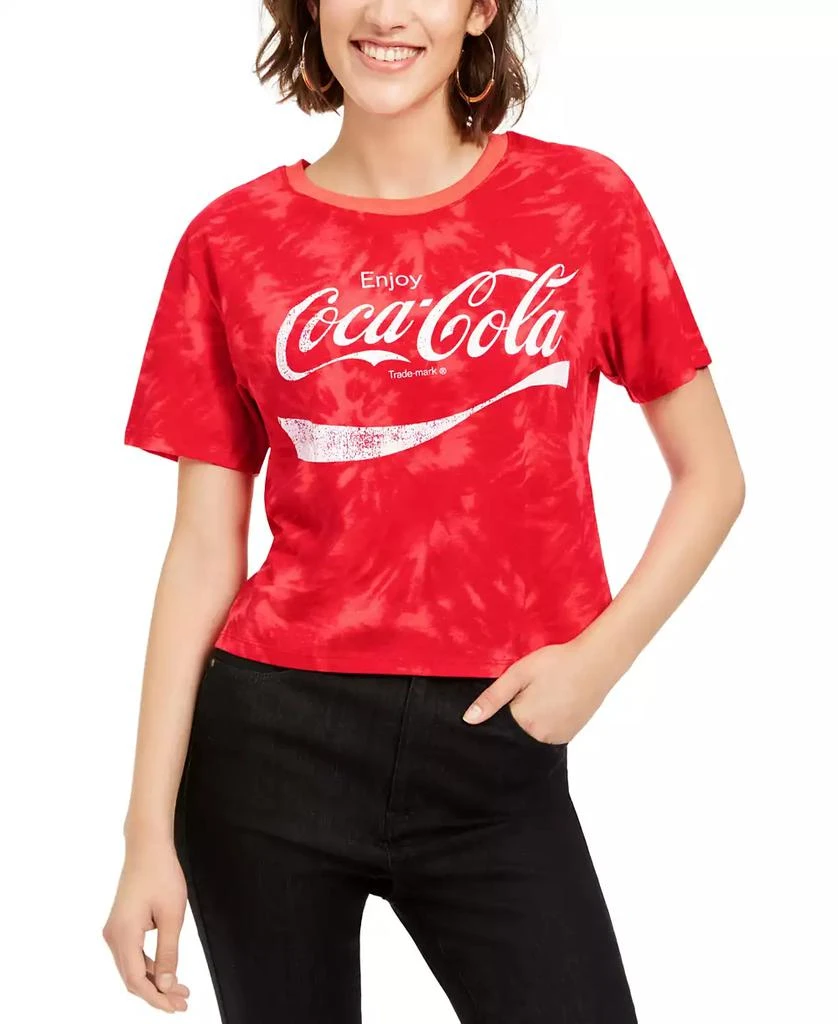 商品Love Tribe|Juniors' Coca-Cola Tie-Dye T-Shirt,价格¥111,第1张图片