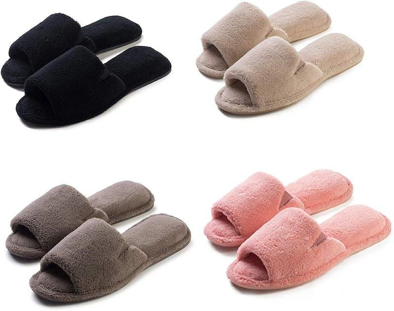 商品Roxoni|Ultra Soft Spa Slippers For Women LARGE / 8.5-9 B(M) US,价格¥378,第1张图片