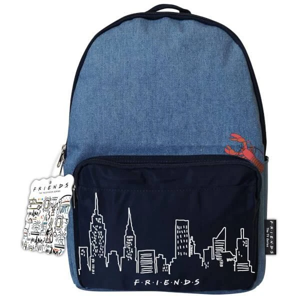 商品Friends|Friends Denim Lobster Backpack,价格¥127,第2张图片详细描述