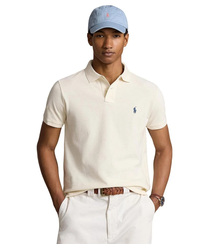 商品Ralph Lauren|Custom Slim Fit Mesh Polo Shirt,价格¥661,第1张图片