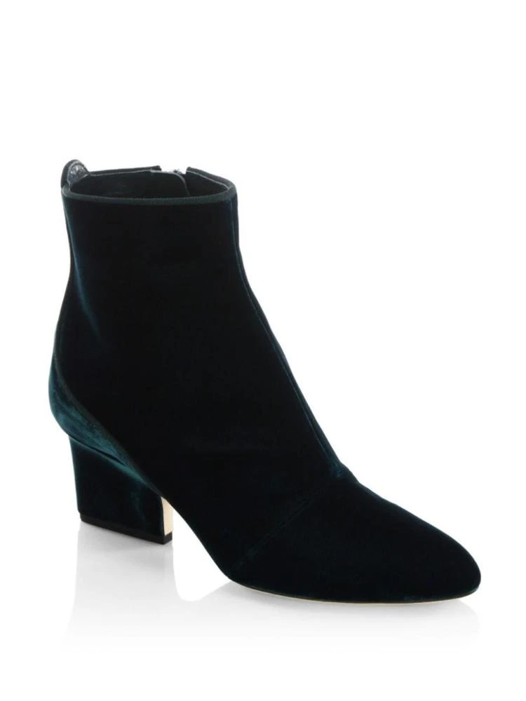 商品Jimmy Choo|Autumn 65 Velvet Booties,价格¥2774,第1张图片