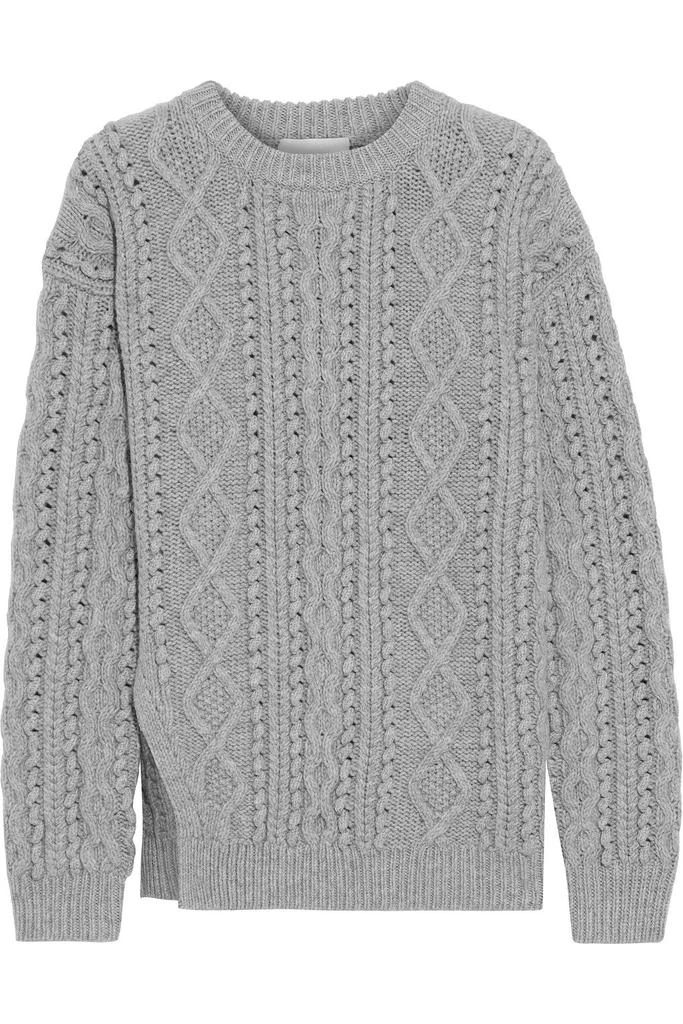 商品3.1 Phillip Lim|Cable-knit wool sweater,价格¥1117,第1张图片