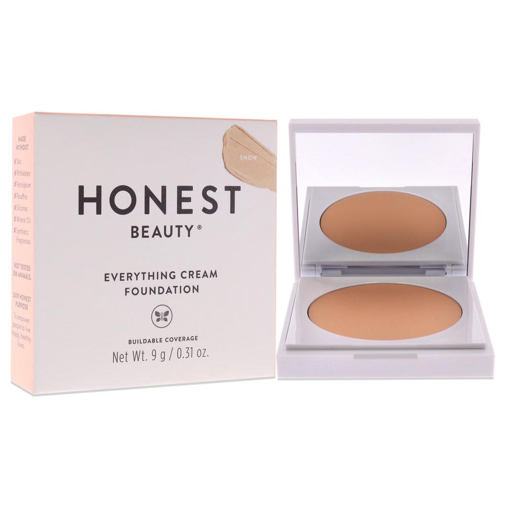 Honest Everything Cream Foundation Compact - Snow For Women 0.31 oz Foundation商品第3张图片规格展示