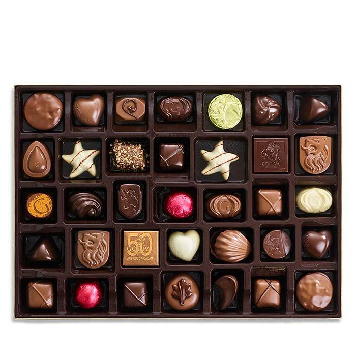 商品Godiva|Gold Collection 70-Piece Assortment Box,价格¥857,第3张图片详细描述