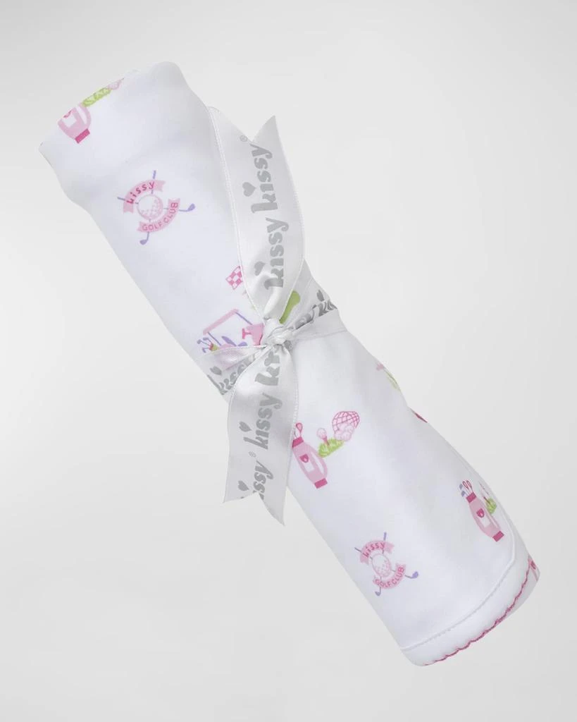 商品Kissy Kissy|Girl's Golf Club Bib and Blanket Set,价格¥437,第4张图片详细描述