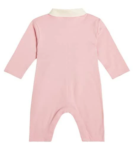 商品Gucci|Baby Interlocking G cotton romper,价格¥3745,第2张图片详细描述