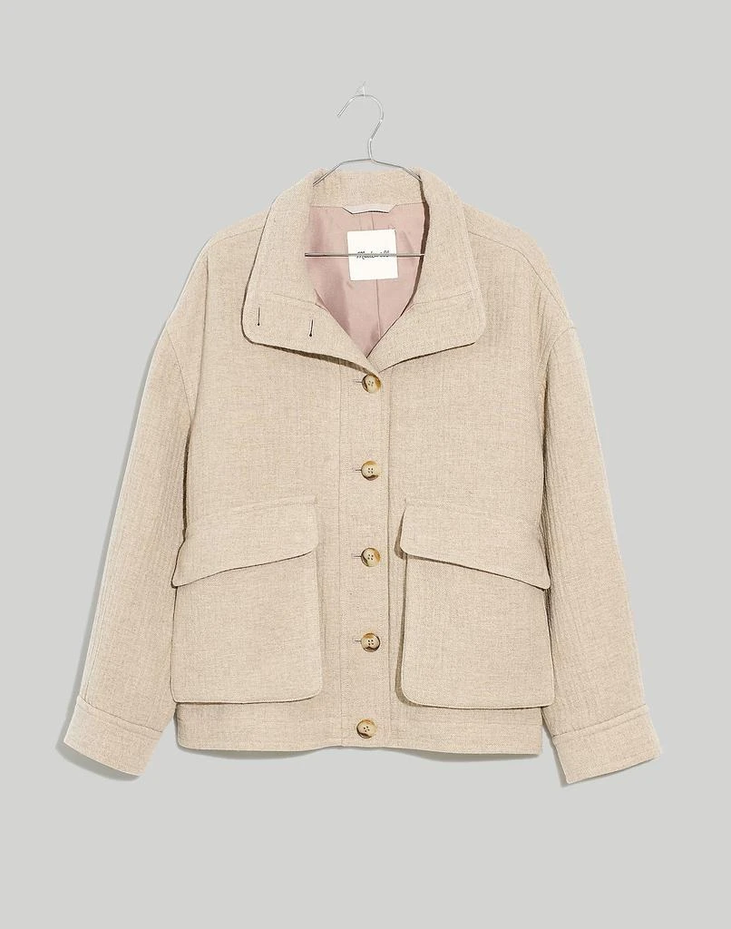 商品Madewell|Clairmont Crop Jacket,价格¥709,第4张图片详细描述